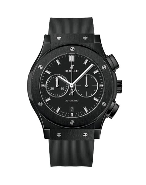 hublot classic fusion chronograph black magic 42mm|Hublot classic fusion chronograph santorini.